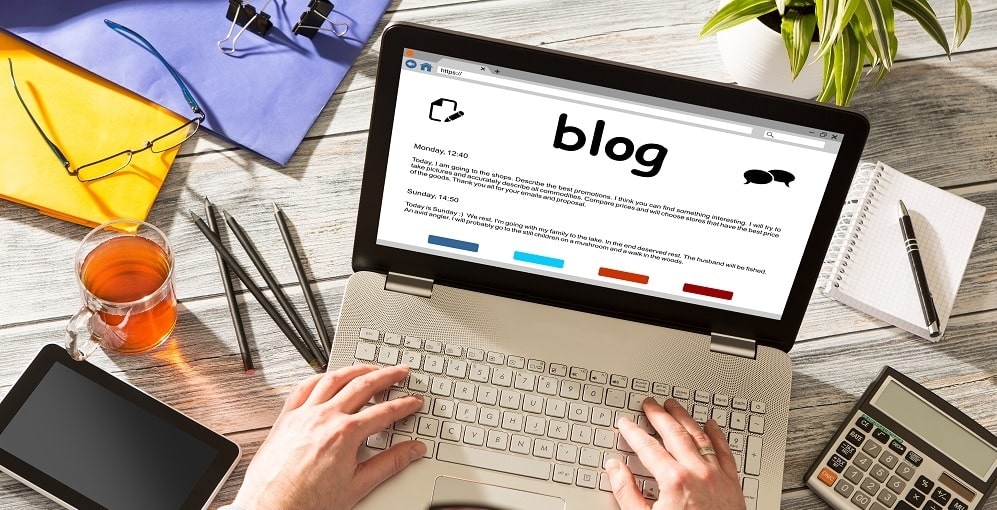 start writing a blog